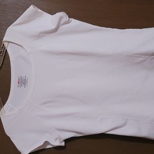 Danskin Now white top sleeve size XL